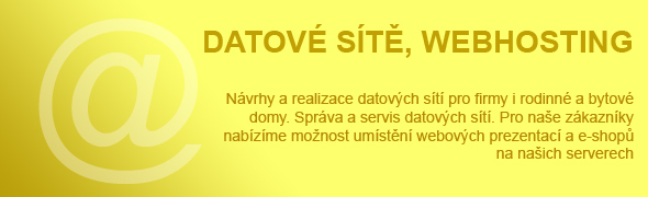 Datov� s�t�, webhosting